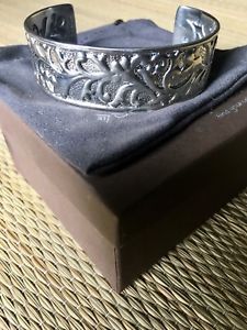 【送料無料】ブレスレット　アクセサリ—　カフスターリングシルバーブレスレットsilpada ahead of the curve cuff sterling silver bracelet b3080 retired nib