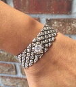 【送料無料】ブレスレット アクセサリ— セルジオグティエレスブレスレット auth liquid metal sergio gutierrez magnetic silver crystal bracelet rtb5