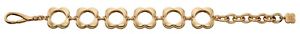 【送料無料】ブレスレット アクセサリ— モチーフブレスレットボックスバッグicial orla kiely buddy gold plated fl...