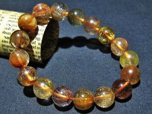 ̵ۥ֥쥹åȡ—ǥ饦ɥӡ֥쥹å12mm 4a natural titin golden ruti...