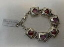 【送料無料】ブレスレット　アクセサリ—　ブライトンピンクスワロフスキーブレスレットオープンgenuine brighton pink amp; red swarovski open hearted sp bracelet jb6870 nwt