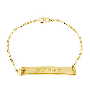 ̵ۥ֥쥹åȡ—åɥɥ֥쥹å10k solid yellow gold engraved perso...