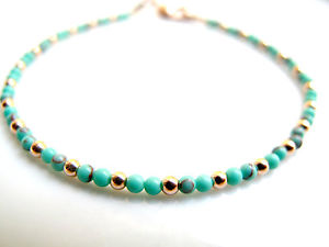 14k rose red gold beads round bead turquoise emerald bracelet charm solid gemレッドゴールドビーズラウンドビーズターコイズエメラルドブレスレットソリッドローズ※注意※NYからの配送になりますので2週間前後お時間をいただきます。人気の商品は在庫が無い場合がございます。ご了承くださいませ。サイズの種類の商品は購入時の備考欄にご希望のサイズをご記載ください。　携帯メールでの登録ですと楽天からのメールが届かない場合がございます。