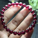 yzuXbg@ANZT?@uXbg72mmaaaaa cx8natural red garnet crystal round beads bracelet 72mm aaaaa cx8