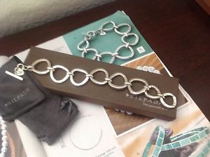 【送料無料】ブレスレット　アクセサリ—　シルバーラッシュブレスレットトグルクラスプスターリングシルバーsilpada silver rush bracelet b2709 toggle clasp lightweight sterling silver