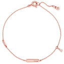 【送料無料】ブレスレット アクセサリ— ピンクlovcat14kブレスレットbisbd897cy4p17キュービックzircornialovcat bijoux passage 14k bracelet bisbd897cy4p17 pink gold cubic zircornia(4)