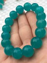 【送料無料】ブレスレット アクセサリ- 132mmアマゾンアマゾナイトブレスレット132mm natural amazon stone amazonite crystal ball bead bracelet healing women