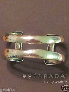 【送料無料】ブレスレット　アクセサリ—　silpada sterlingmodernista cuff bracelet b2440 silpada sterling silver modernista cuff bracelet b2440