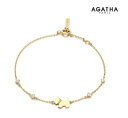 【送料無料】ブレスレット アクセサリ- アガサパリプチスコッティブレスレットkゴールドagatha paris petite scottie bracelet 2481410s157tu14k gold 16g korean jewelry