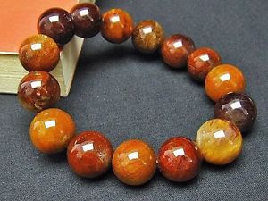 【送料無料】ブレスレット アクセサリ— ブロンズゴールデンルチルラウンドブレスレット155mm rare 5a natural bronze gol...