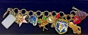 【送料無料】ブレスレット アクセサリ— ビンテージハリウッドブレスレットvintage juicy couture hollywood charm prefixed bracelet vhtf