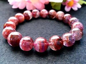 【送料無料】ブレスレット アクセサリ— ルチルラウンドブレスレット115mm 6a natural auralite rutilated quart...