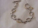 【送料無料】ブレスレット アクセサリ— スターリングケーブルブレスレット listingdavid wysor 18k amp; sterling toggle cable circle bracelet 8 34 long(4)