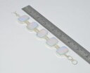 【送料無料】ブレスレット アクセサリ— 925 plated white rainbow moonstone bracelet un41143925 silver plated white rainbow moonstone bracelet un41143(4)