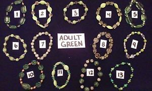 楽天hokushin【送料無料】ブレスレット　アクセサリ—　ビーズブレスレットbead bracelets kids adults all colors