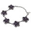 ̵ۥ֥쥹åȡꡡ७alizee jacotey slim quilted 5 flowers shaped bracelet y121 v0094