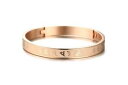 yzuXbg@ANZT?@j[XeXuXbgb969women rose gold plated design stainless steel adjustable bracelet b969