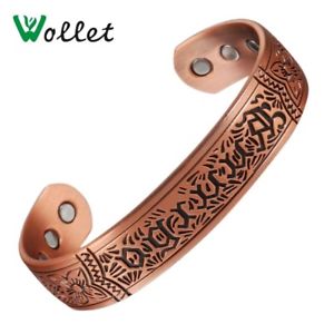 yzuXbg@ANZT?@uXbgJtAeB[NE}`pure copper magnetic copper bracelets cuff antique anti arthritis antifatigue