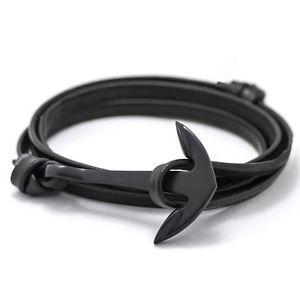 【送料無料】ブレスレット　アクセサリ—　アンカーボートブレスレットメンズレディース