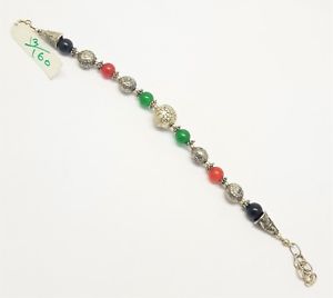 【送料無料】ブレスレット アクセサリ— シマメノウヴィンテージ 78 year gift green onyx,carnelian gemstone...