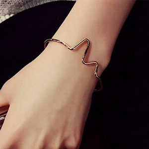 【送料無料】ブレスレット アクセサリ— ドマンシェットブレスレットブレスレットレas fr50634 boutons de manchette ouverts charm bracelets bracelets pour les femm