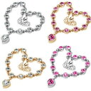 【送料無料】ブレスレット アクセサリ- クリスタルブレスレットシックレas fr35211 luxe cristal de couleur or bracelets chic pour les femmes en cuivre,