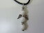 ̵ۥ֥쥹åȡꡡ󥸥륯ڥȥ٥åȥСangel cross pendant 8 mm white jade amp; tibet silver