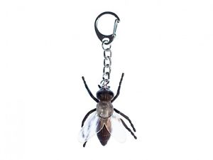 【送料無料】ブレスレット　アクセサリ—　ペンダントキーリングリングバグフライハエflies pendant keyring miniblings ring fly ant bug