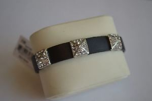 【送料無料】ブレスレット　アクセサリ—　クッキージェットクリスタルピラミッドブレスレットvivi cookie lee jet crystal pyramids bracelet nwt