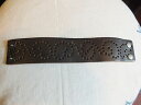 【送料無料】ブレスレット アクセサリ— スナップブレスレットブラウンパンチレザーニースbeautiful snap bracelet brown hole punch design signed cowhide leather nice(4)
