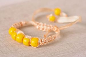 ̵ۥ֥쥹åȡ—ꥸʥtextile bracelet jewelry handmade original design...