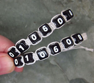 【送料無料】ブレスレット アクセサリ— ブレスレットブレスレットバレンタインセットcouples bracelets set date bracel...