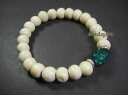 【送料無料】ブレスレット アクセサリ— ナガジプシーハンドメイドストレッチファッションブレスレットb4299 wrist stretch resin bovine bone naga gypsy handmade fashion bracelet(4)