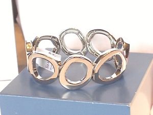 【送料無料】ブレスレット　アクセサリ—　ライアソフィアシルバーglacier bayブレスレットnwtlovely lia sophia silver glacier bay stretch bracelet, nwt