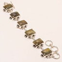【送料無料】ブレスレット アクセサリ- ハンドメイドジュエリーブレスレットravishing labradorite gemstone handmade jewelry bracelet 78 b147