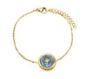 【送料無料】ブレスレット アクセサリ- bc3258fチェーンpbc3258ffine chain bracelet with stone charm marble bluegrey and etoile p