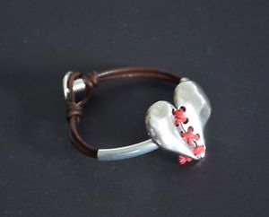 【送料無料】ブレスレット アクセサリ— ブレスレットleather braceletshandmadebracelet from the heartbest giftdesign summer