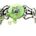 【送料無料】ブレスレット アクセサリ— リリーデザイナーブレスレットコロンバイングリーンpromo 61, the treasures of lily e6660 designer bracelet columbine green