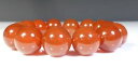 【送料無料】ブレスレット　アクセサリ—　gemstonebracelet14mmchunky carnelian gemstone crystal beaded stretch bracelet 14mm