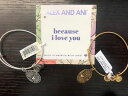 【送料無料】ブレスレット アクセサリ- bnwt authentic alex and ani becauseilove you ii goldbnwt authentic alex and ani because i love you ii gold silver