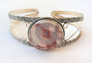 【送料無料】ブレスレット　アクセサリ—　ハンドメイドスターリングシルバーボツワナカフブレスレットhandmade 925 sterling silver gemstone cuff bracelet in botswana agate uk29