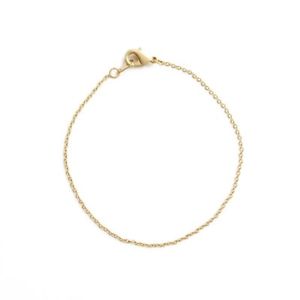 【送料無料】ブレスレット アクセサリ— ウィスパーシンチェーンブレスレットジュエリーwhisper thin chain bracelet honeycat minimalist delicate jewelry