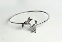 yzuXbg@ANZT?@n`hVo[g[AJTo[XgJtuXbgtChummingbird fly silver tone made usa sunburst adult cuff bracelet