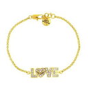 【送料無料】ブレスレット　アクセサリ—　ファッションゴールドハートテーマブレスレット＃women fashion juicy couture gold heart and arrow love theme bracelet j3