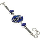 yzuXbg@ANZT?@sXYt@bVWG[uXbglapis lazuli gemstone ethnic 925 silver plated fashion jewelry bracelet 78