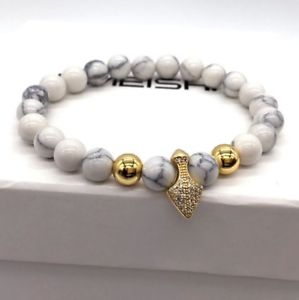 【送料無料】ブレスレット アクセサリ— アンカーブレスレットビーズブレスレットanchor charm bracelets and 8mm stone beads men bracelets jewelry gift for men