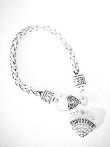 【送料無料】ブレスレット アクセサリ— ブレスレットクリスマスgodmother charm bracelet mothers day christ...