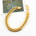 【送料無料】ブレスレット アクセサリ— ブレスレットkイエローゴールドリンクチェーンファッション