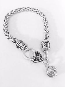 【送料無料】ブレスレット アクセサリ— マフィンカップケーキブレスレットmuffin cupcake best friend sister frie...