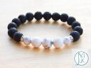 yzuXbg@ANZT?@howlite@`NS69howlitelava natural gemstone bracelet 69 elasticated healing stone chakra